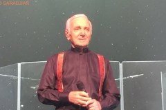 Concert exceptionnel de Charles Aznavour au Palais des Sports de Paris