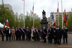 Courbevoie a commémoré le 107ème anniversaire du génocide des arméniens samedi 9 avril 2022