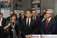 Visite de Nicolas Sarkozy le 06 octobre 2011 en Arménie