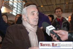 Charles Aznavour au Salon du Livre 2012 du 16 au 19 mars