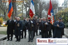 Commémoration du 11 novembre en 2011 au cimetière du Père Lachaise