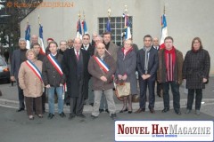 Hommage au groupe Manouchian à Arnouville ce samedi 25 février 2012