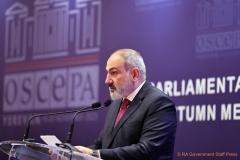 Discours du Premier ministre Pashinyan à la session d’automne de l’Assemblée parlementaire de l’OSCE