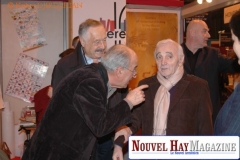 Charles Aznavour au Salon du livre 2012