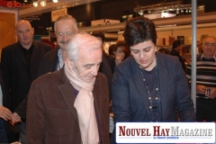 Charles Aznavour au Salon du livre 2012