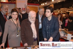 Charles Aznavour au Salon du livre 2012