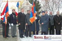 Commémoration du 11 novembre en 2011 au cimetière du Père Lachaise