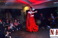 Festival flamenco avec Lori La Armenia pour la feria de Ménilmontant