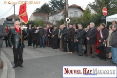 Hommage au groupe Manouchian à Arnouville ce samedi 25 février 2012