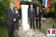 Inauguration du khatchkar de Montmorency ce 11 septembre 2013