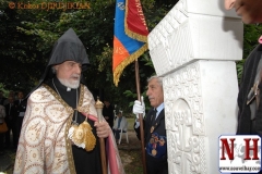 Inauguration du khatchkar de Montmorency ce 11 septembre 2013