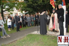 Inauguration du khatchkar de Montmorency ce 11 septembre 2013