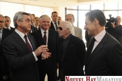 Visite de Nicolas Sarkozy le 6 octobre 2011 en Arménie