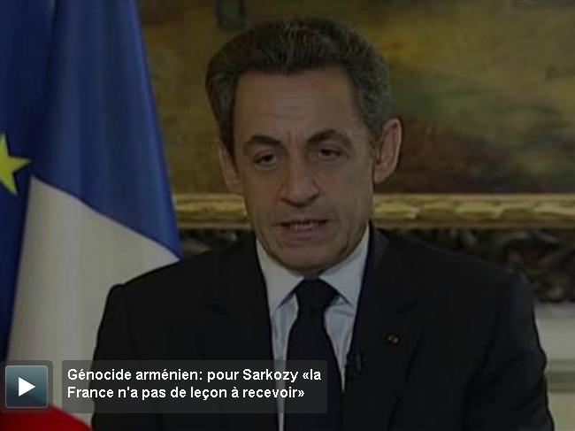 Nicolas Sarkozy répond à la Turquie après leur menace