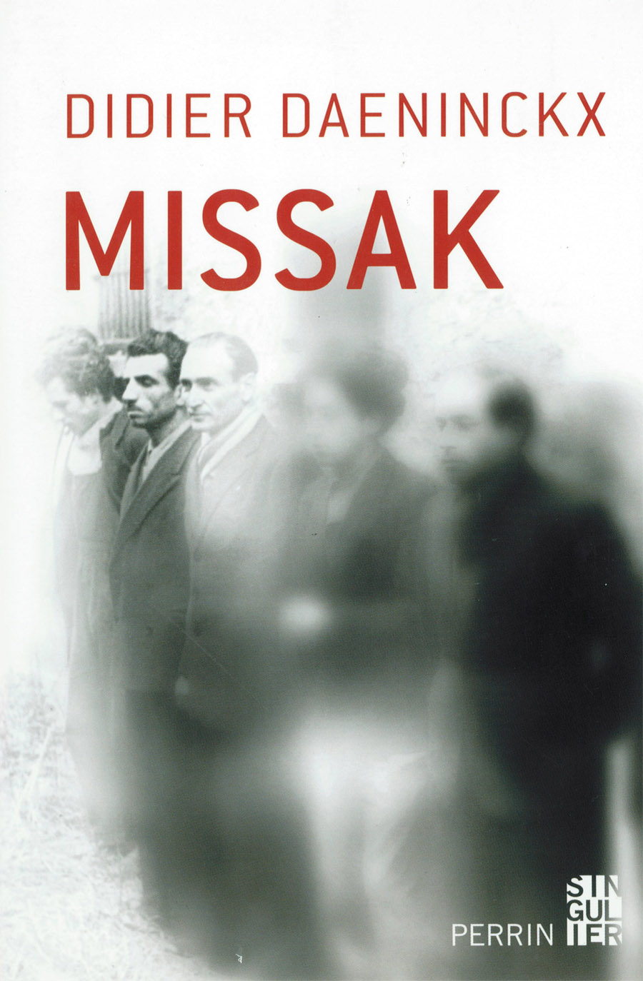 MISSAK par Didier Daeninckx - Couverture