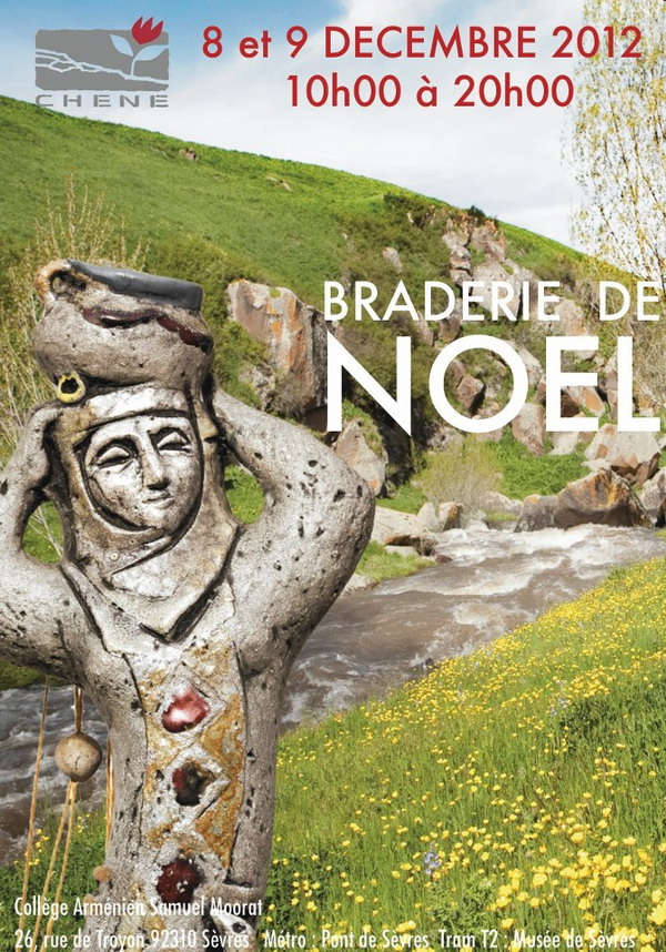 Grande Braderie de Noël par l'association Chëne