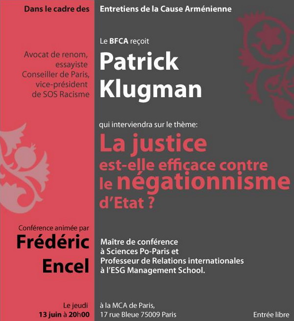 Entretien entre le BFCA et Patrick Klugman