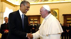 Barack Obama et le Pape François 1