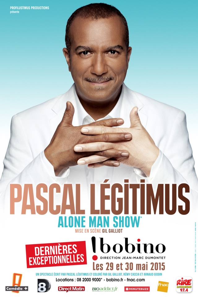 Pascal Légitimus à l'affiche avec le spectacle Alone Man Show