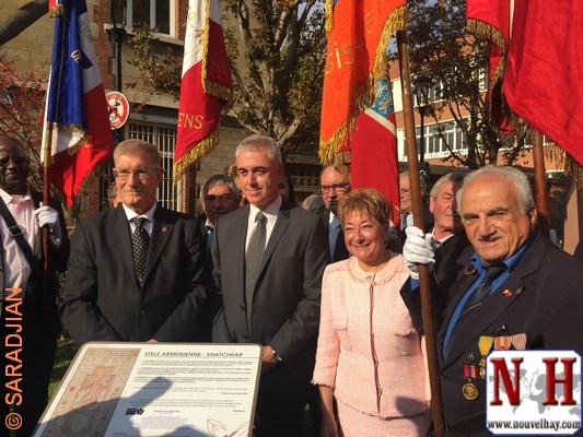 Antoine Bagdikian, Manuel Aeschlimann, Marie-Christine Saradjian et Achod Schemavonian