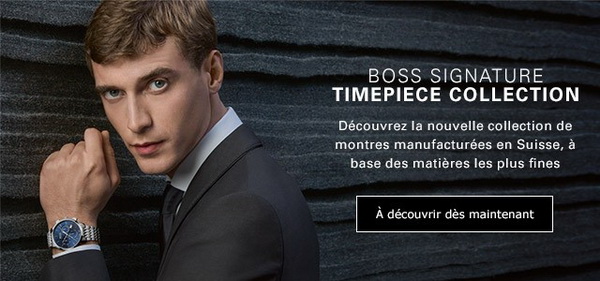 L’édition hiver HUGO BOSS