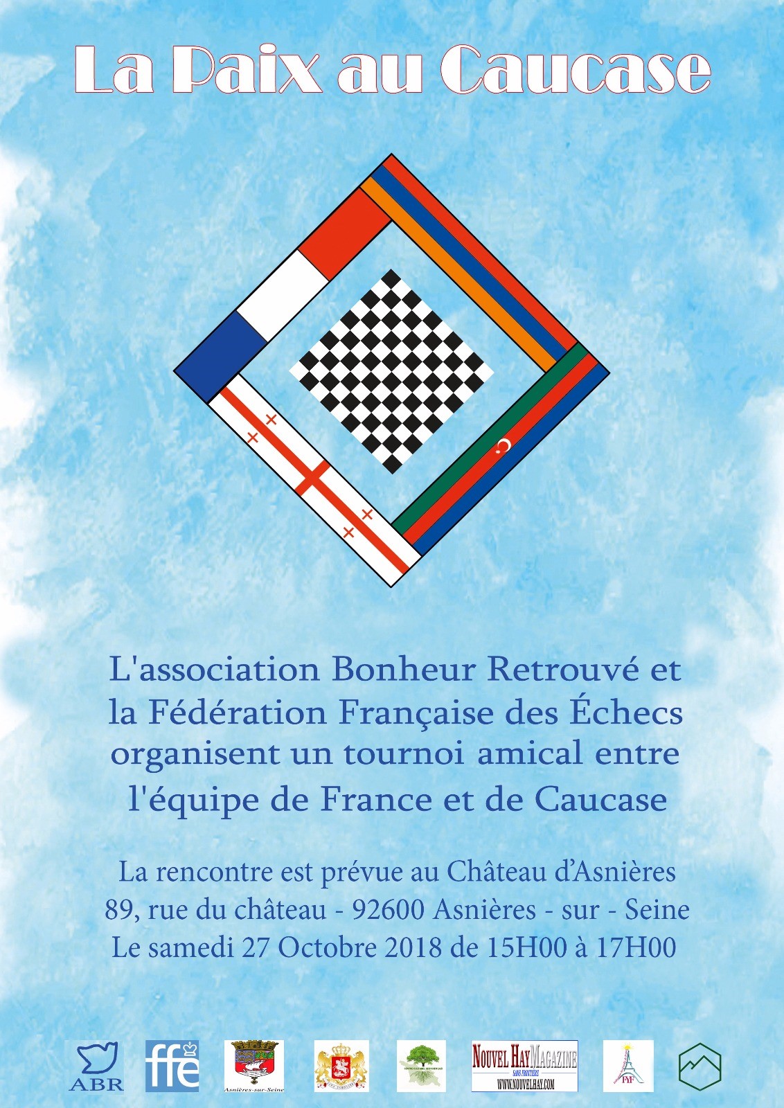 La FFE et l'association Bonheur Retrouvé au château d'Asnières