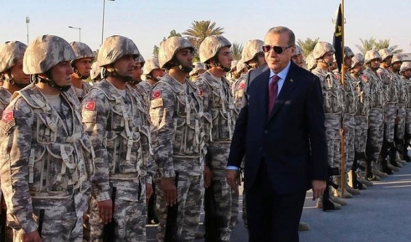 Recep Tayyip Erdogan Les forces turques