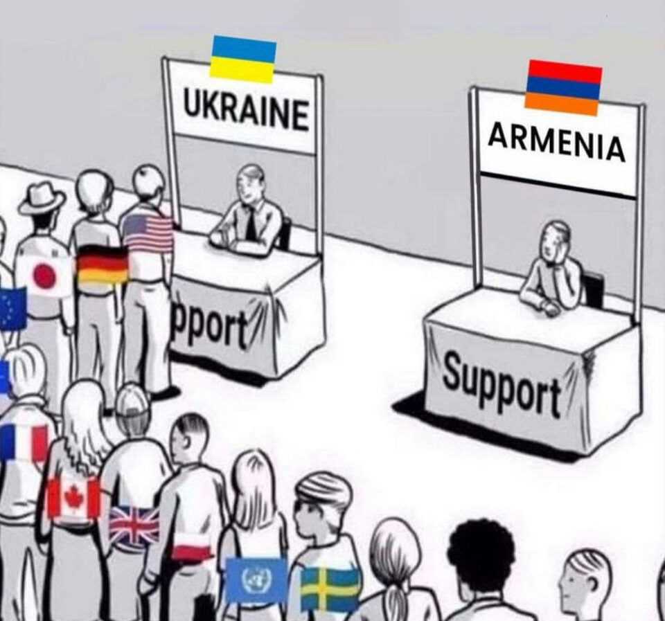 Support: Ukraine - Arménia