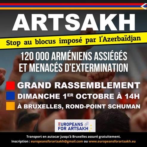 Grand rassemblement du dimanche 1er octobre à Bruxelles