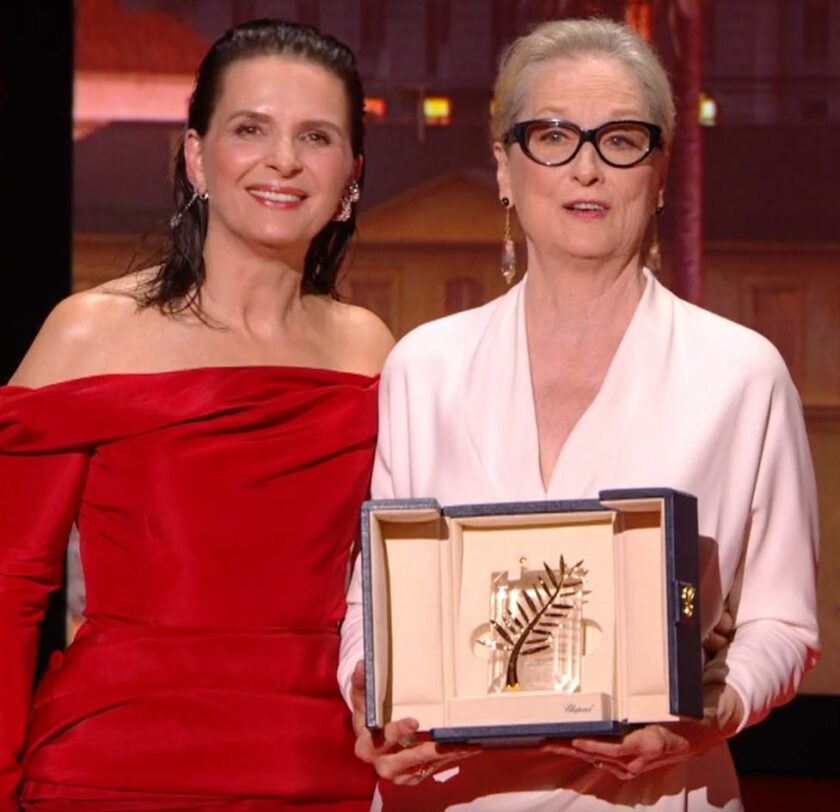 Juliette Binoche et Meryl Streep