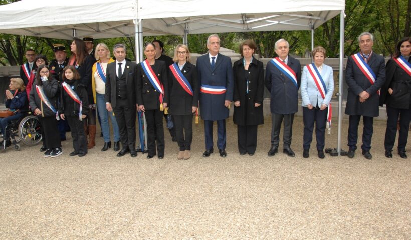 Commémoration du 109ème anniversaire du génocide des arméniens à Courbevoie