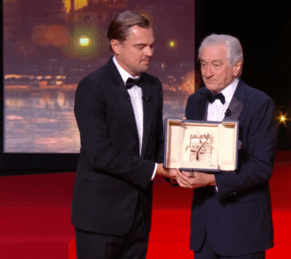 Léonardo DiCaprio et Robert de Niro au 78ème festival de Cannes