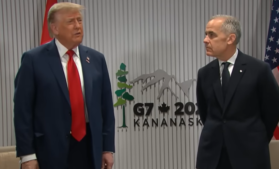 Donald Trump et Mark Carney