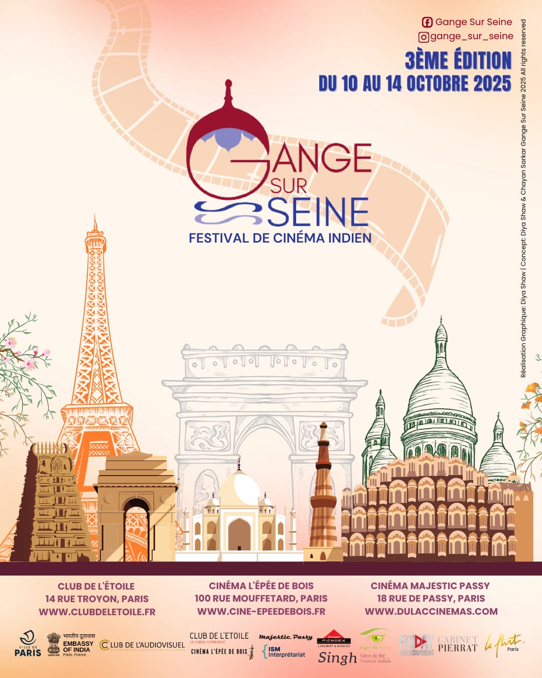 Festival Gange sur Seine 2025 du 10 au 14 octobre 2025