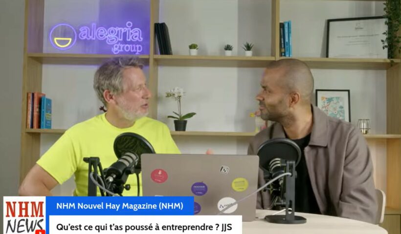 Francis Lelong et Tony Parker qui répond à Nouvel Hay