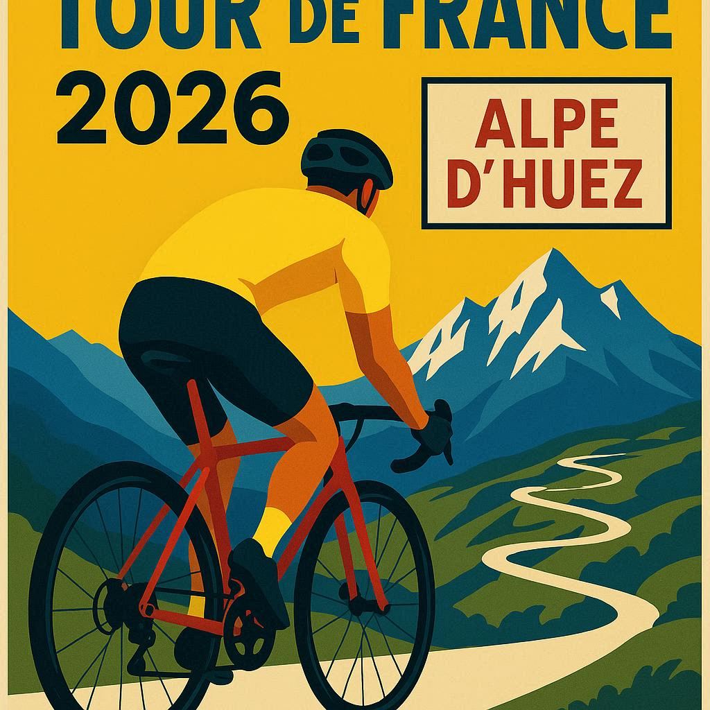 Découvrez le parcours officiel du Tour 2026 : l’Alpe d’Huez au programme… deux fois !