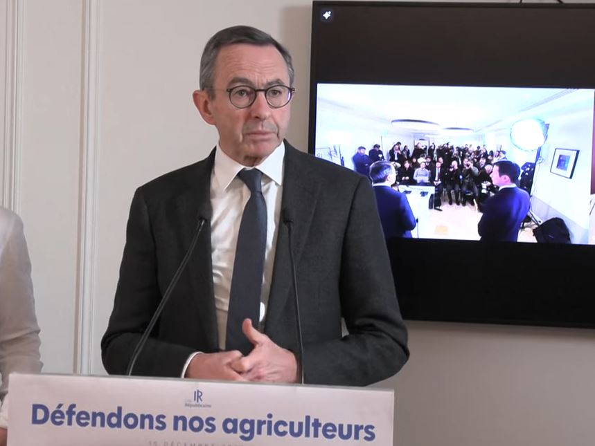 Le président des Républicains, Bruno Retailleau, appelle à l'utilisation du 49.3 pour un budget responsable au pays ce samedi 20 décembre 2025