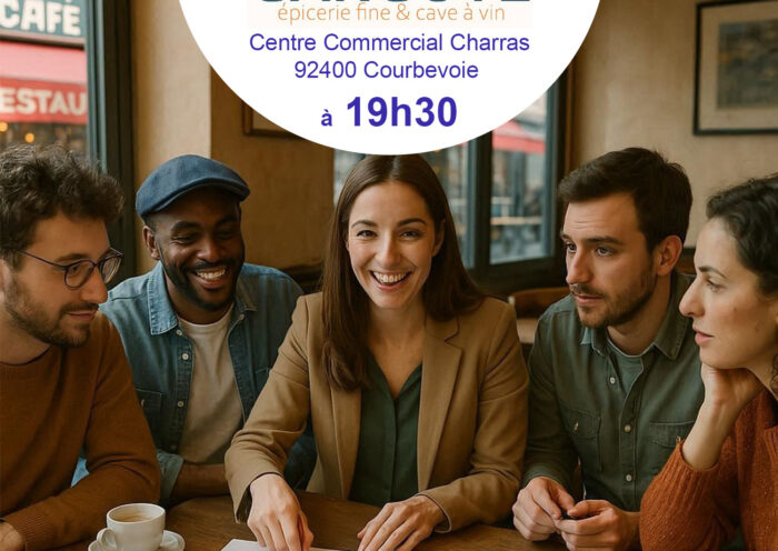 L'APÉRO des Amis de Courbevoie ce jeudi 18 décembre à la Gargote du Centre Commercial Charras à 19h30