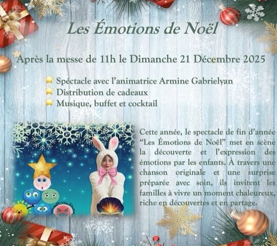 Les Émotions de Noël : un spectacle musical porté par les enfants
