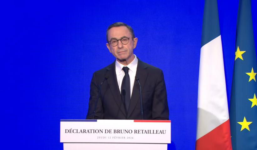 Bruno Retailleau officialise sa candidature pour l'Elysée sans évoquer les primaires internes, une méthode de départage en préparation ce mercredi 25 février 2026