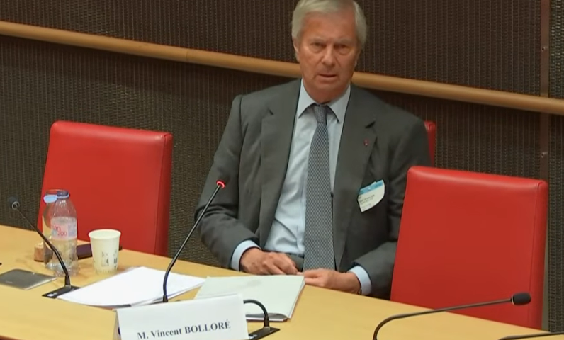 Audiovisuel public : Vincent Bolloré, patron du groupe "Bolloré" et du groupe Canal+, face aux députés ce mardi 24 mars à 15h30 dans le cadre de la commission d'enquête