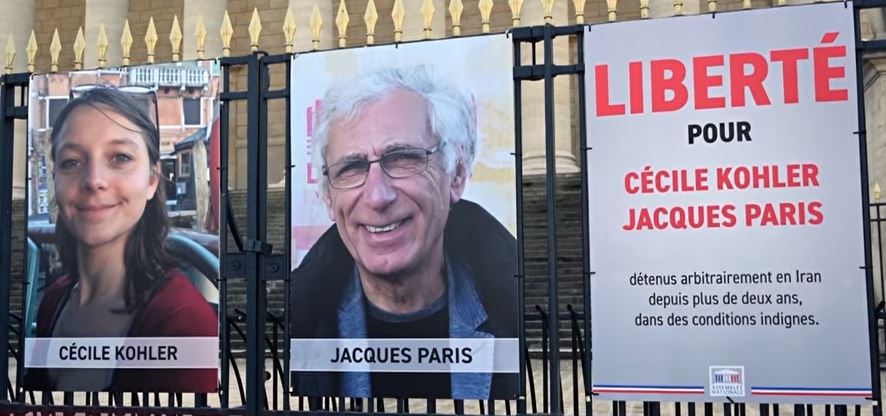Libération ce mardi 07 avril 2026 des deux Français Cécile Kohler et Jacques Paris détenus en Iran depuis leur arrestation le 07 mai 2022