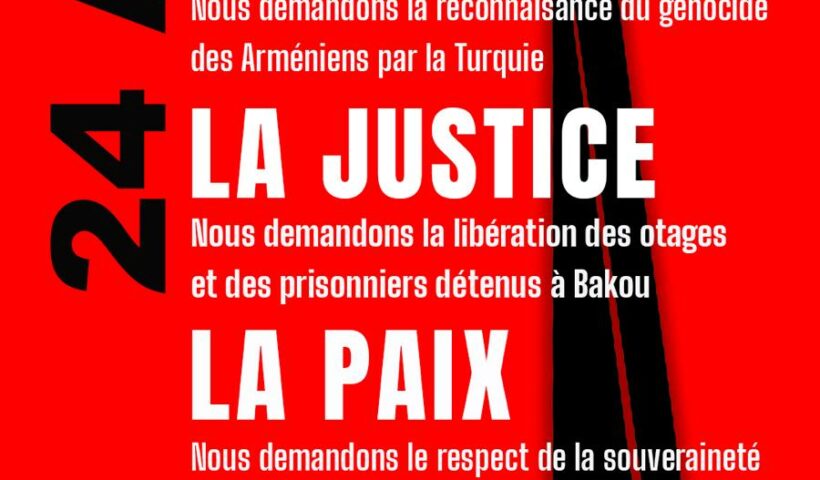 CCAF: Appel à la mobilisation pour le 111ème anniversaire du génocide des Arméniens ce vendredi 24 avril à 18h00, place du Canada, devant la statue Komitas