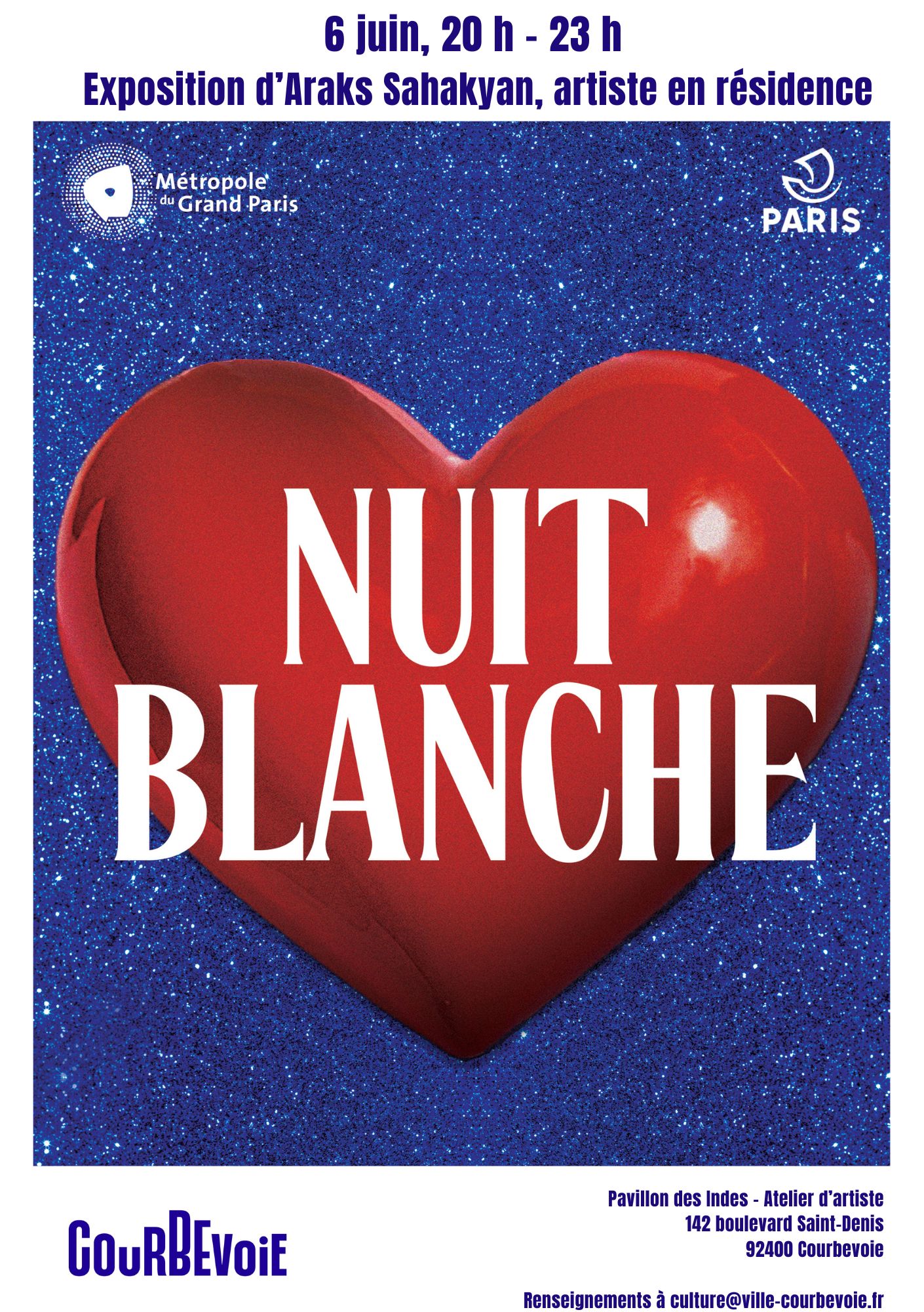 Nuit Blanche ce samedi 6 juin à Courbevoie