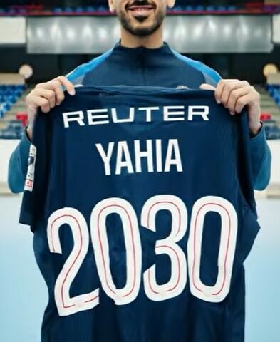 Yahia Omar prolonge son engagement avec le Paris Saint-Germain Handball jusqu'en 2030 mardi 9 juin 2026