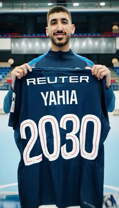 Yahia Omar prolonge son engagement avec le Paris Saint-Germain Handball jusqu'en 2030 mardi 9 juin 2026