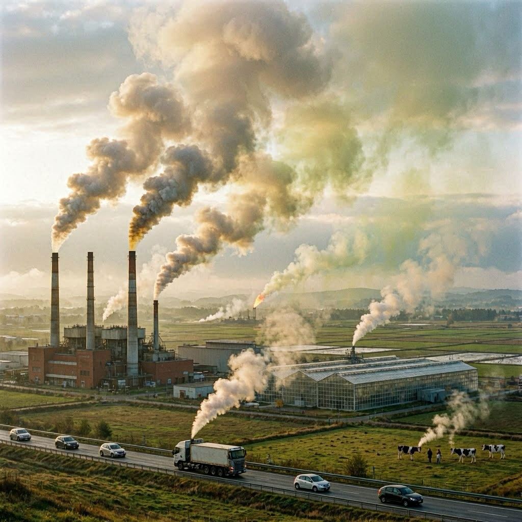 Les émissions de gaz à effet de serre en France : une baisse surprenante prévue pour 2024 et 2025, selon les nouvelles données de l'association Citepa ce mardi 16 juin 2026