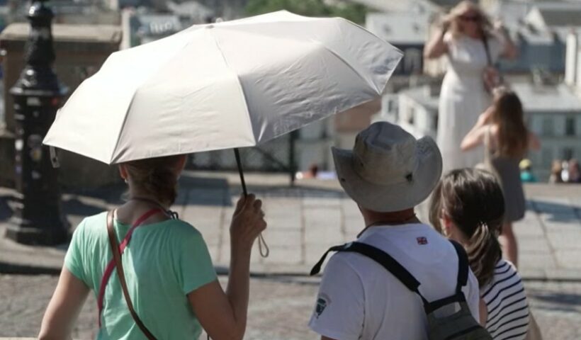 Vigilance orange : 53 départements en alerte face à des températures caniculaires pouvant atteindre 38 °C sur la Côte d'Azur et jusqu'à 37 °C à Paris ce vendredi 19 juin 2026