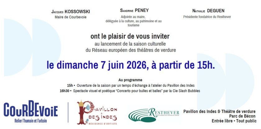 Lancement de la saison culturelle du Réseau européen des théâtres de verdure