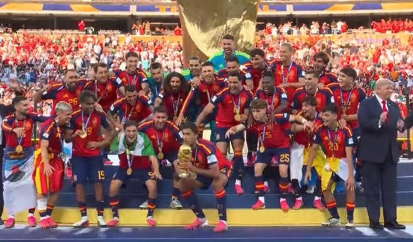 L'Espagne triomphe face à l'Argentine 1-0 et remporte sa deuxième Coupe du monde ce lundi 20 juillet 2026
